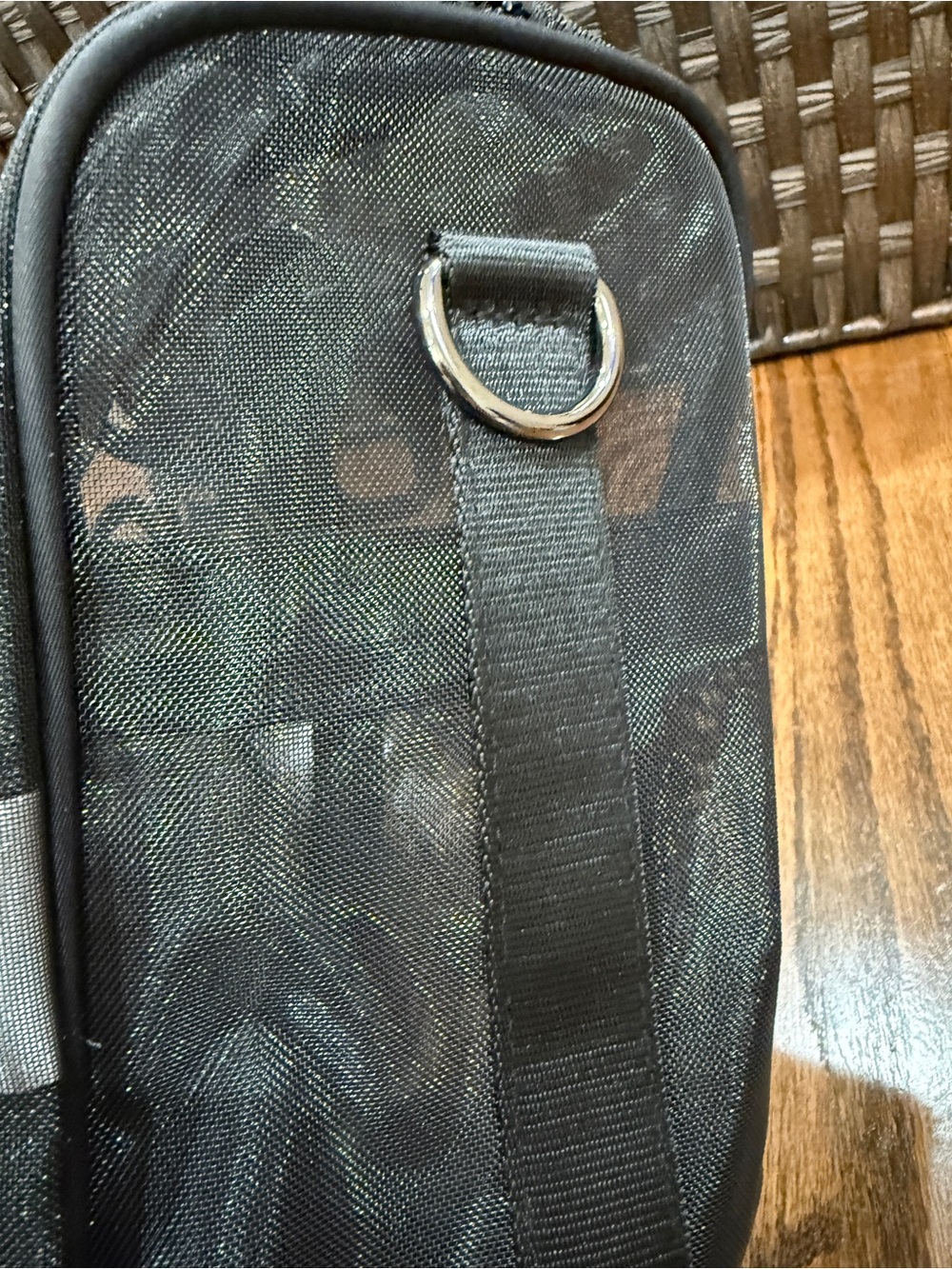 Alo Sheer Duffle Bag / gym bag NWT - Picture 6 of 7